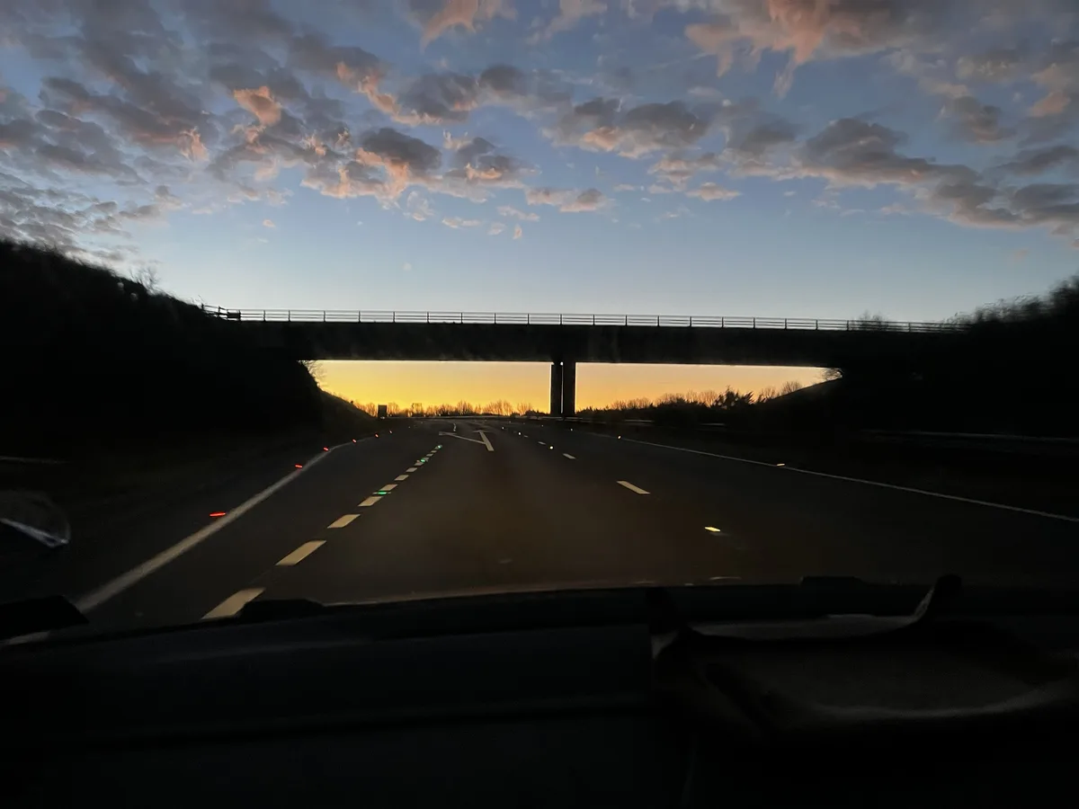 Heading towards the East