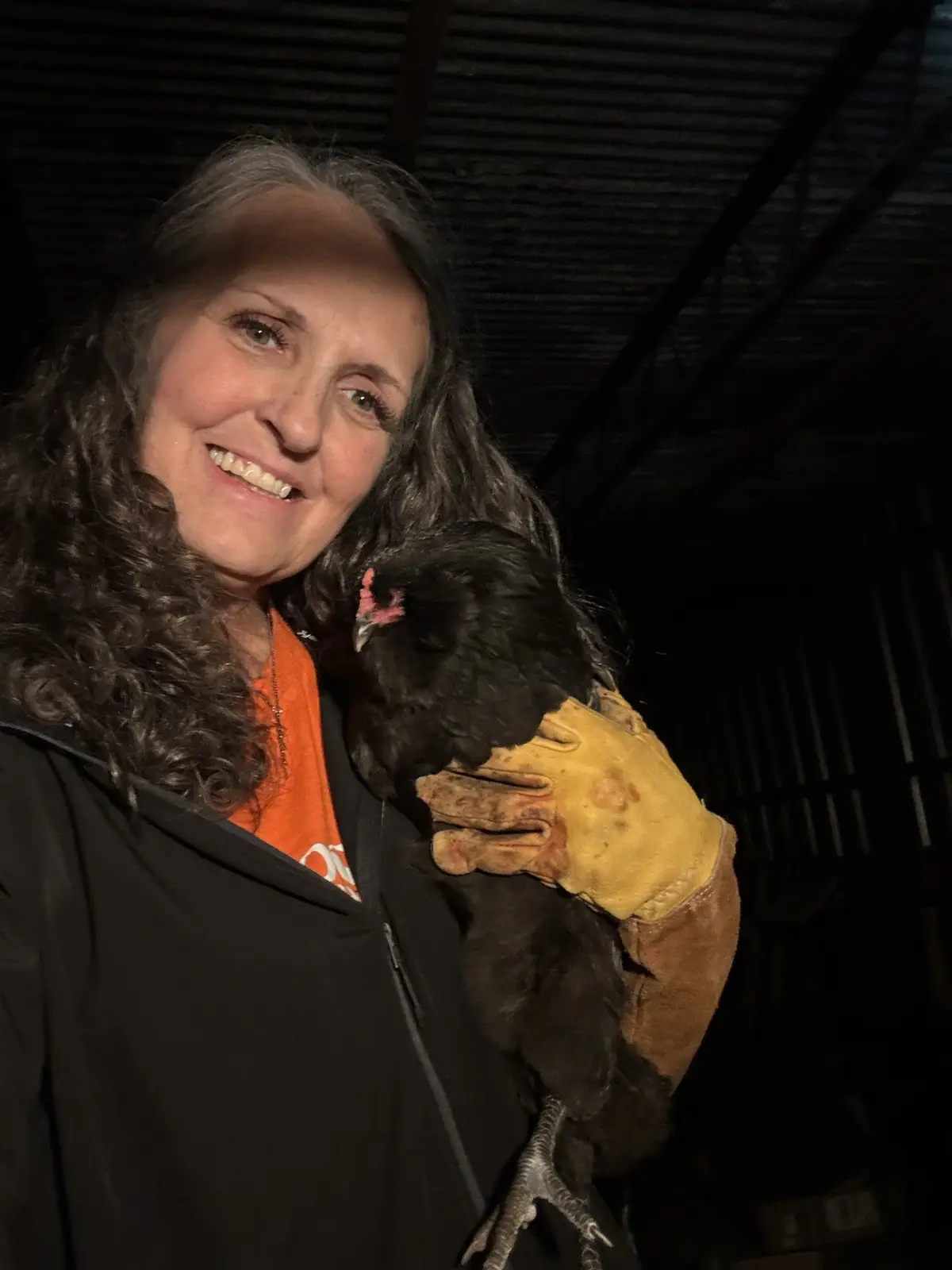 Meet the mischievous stinker hen!
