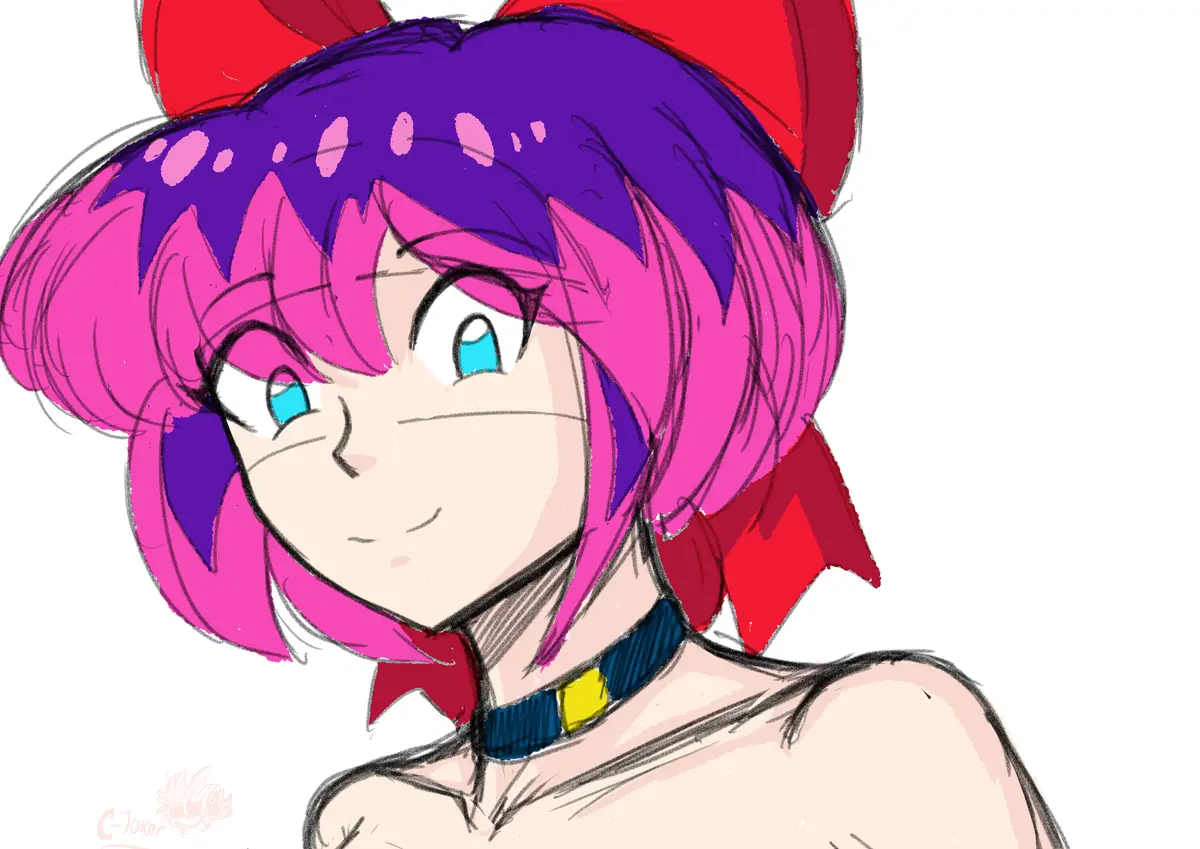 Getting warmed up, original character style