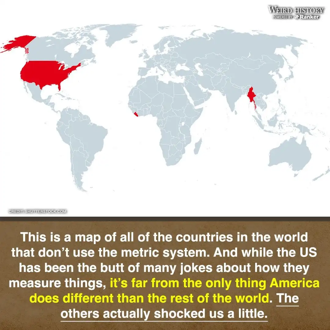 A world map highlights the United States and three other countries in red, with text below stating it's a map of nations…