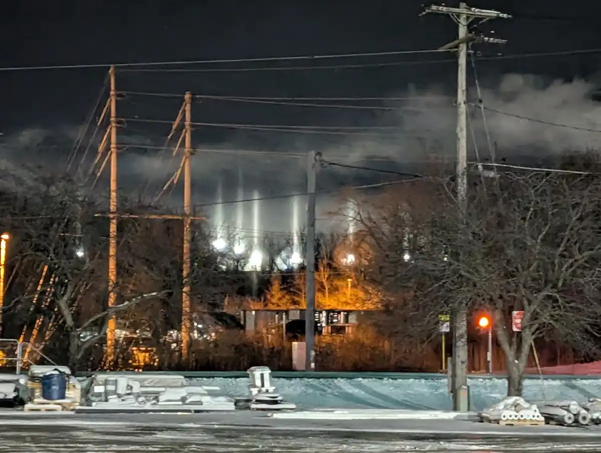 Captivating Lights in the Freezing Cold at 0°F