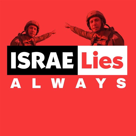 Two men in military helmets point accusingly at each other against a solid red background. A black-and-white banner across…