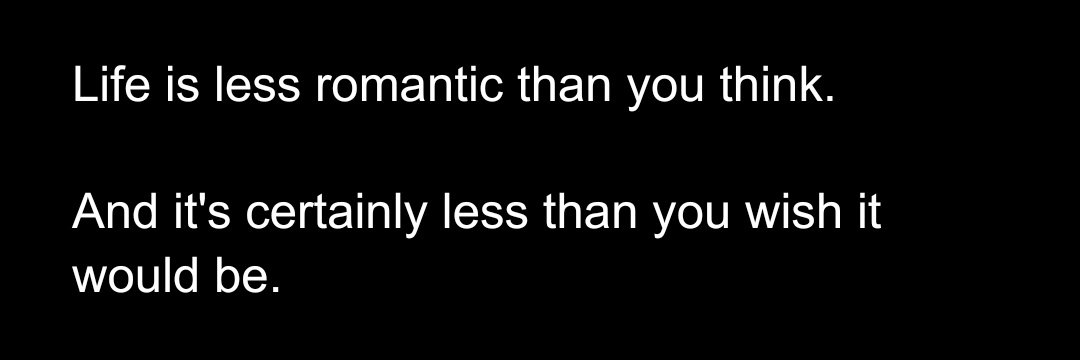 Advice from a True Hopeless Romantic